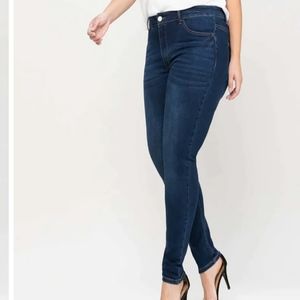 Sz 18 Vervet Amber Skinny mid-rise jeans